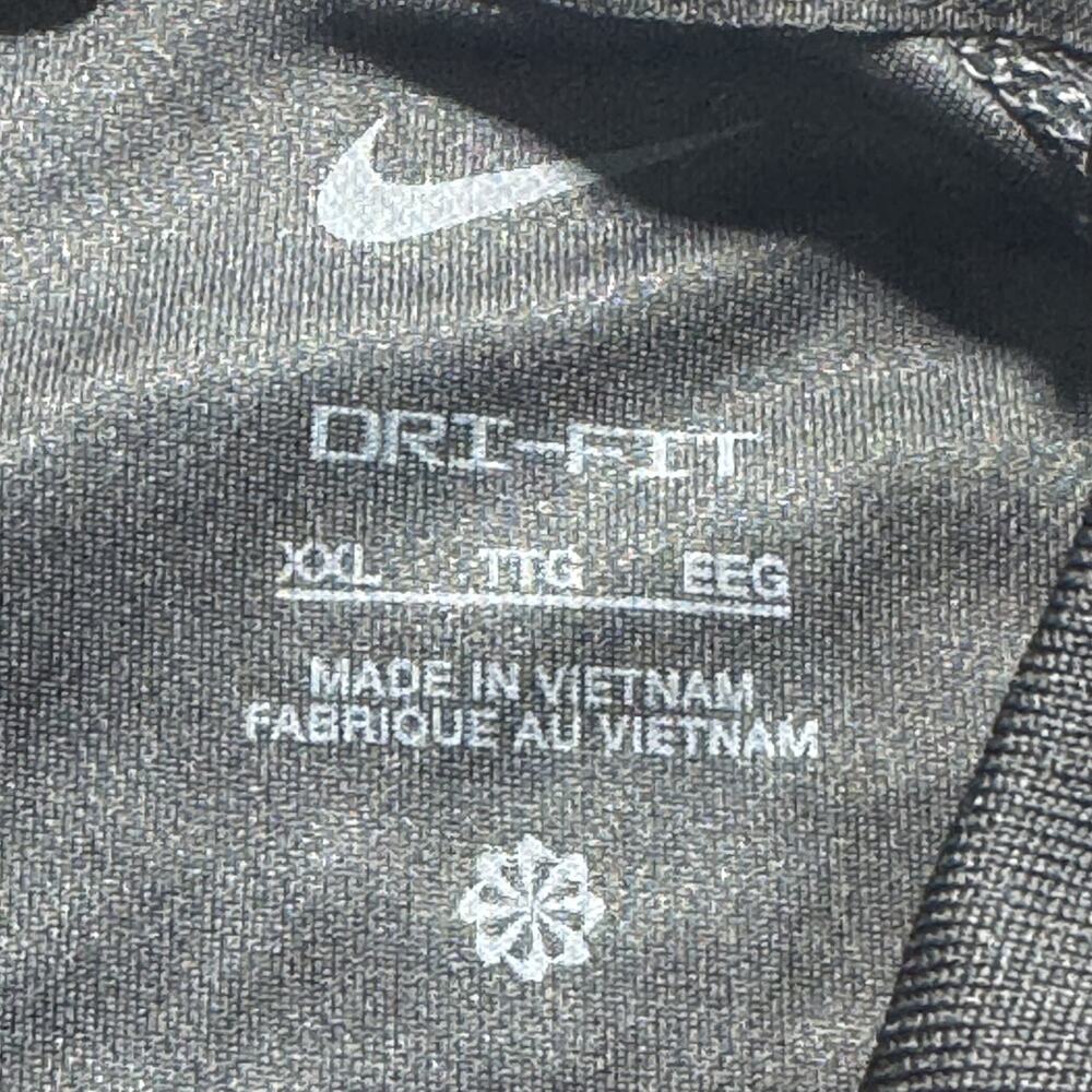 NIKE DRI FIT Men Black TEE Sz 2XL Brand New - Picture 5 of 8